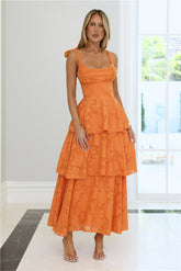 Pure Energy Maxi Dress Orange