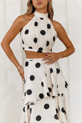 Spotlight Stars Satin Set Taupe