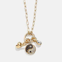 Kids' Opposites Attract Charm Necklace - Yin Yang