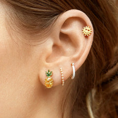 Inez 18K Gold Earrings - Gold