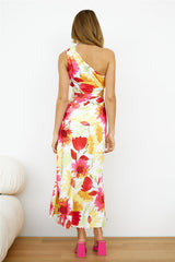 Summer Dance Midi Dress Red