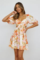 On The Beat Dress Orange