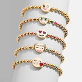 Kids' Emoji Pisa Bracelet Set - Smiley