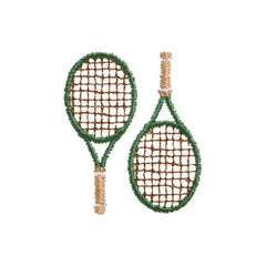 Green Tennis Rackets Icon