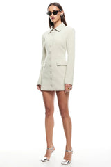 LIONESS Cheri Mini Dress Matcha