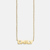 Kids’ Custom Nameplate Necklace - Balloon