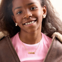 Kids’ Custom Nameplate Necklace - Classic