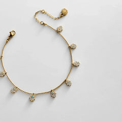 Hamsa Waterproof Anklet - Hamsa