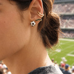 Just For Kicks Earring Set - Soccer