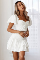 Easy Breezy Crop Top White