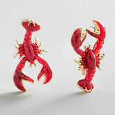 Fresh Catch Lobster Earrings - Lobster