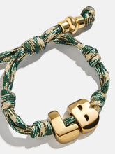 Knotty Initial Custom Bracelet - Camo Double Letters
