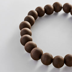 Jane Beaded Necklace - Wood