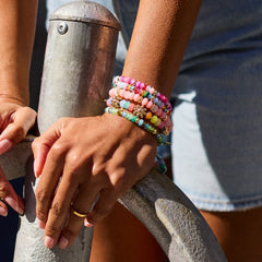 Kennedy Semi-Precious Bracelet - Pink Multi