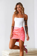 Keep It Mini Skirt Pink