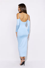 Her Muse Midi Dress Blue