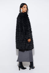 Got The Game Faux Fur Jacket Black