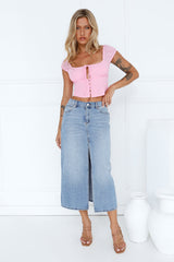 Sweetness Crop Top Pink