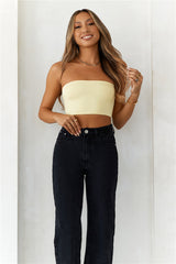 BASE Mix And Match Bandeau Butter Yellow