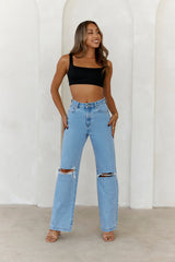 BASE Style Essential Crop Top Onyx Black