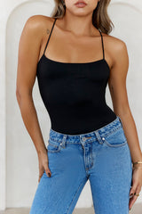 BASE Day To Night Longline Top Onyx Black