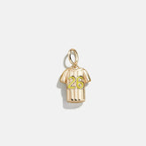 Jersey Custom Cluster Charm - Yellow