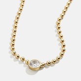 Kaycee Necklace - Gold/Pavé