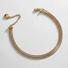 Gemma Waterproof Layered Anklet - Gold