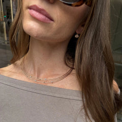 Jordyn Collar Necklace - Layered Collar Necklace