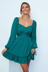 Deep Dreams Dress Forest Green