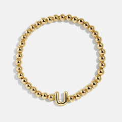 Initial Pisa Custom Bracelet - U