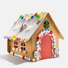 Kids DIY Gingerbread House Craft Kit - Gingerbread House DIY Kit