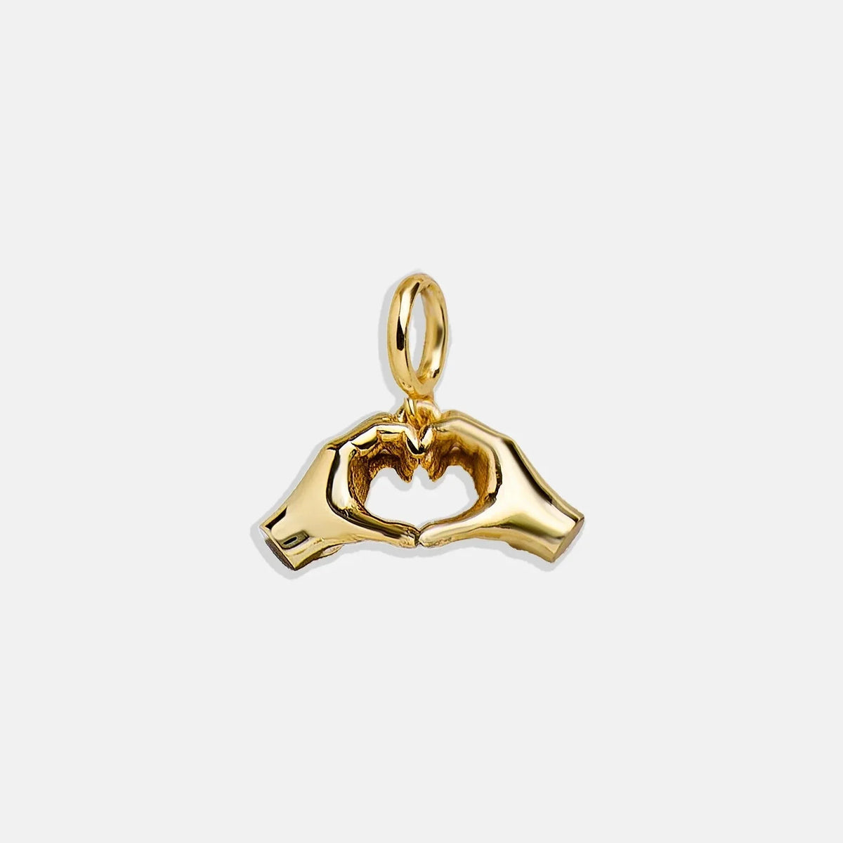 Heart Cluster Charm - Heart Hands