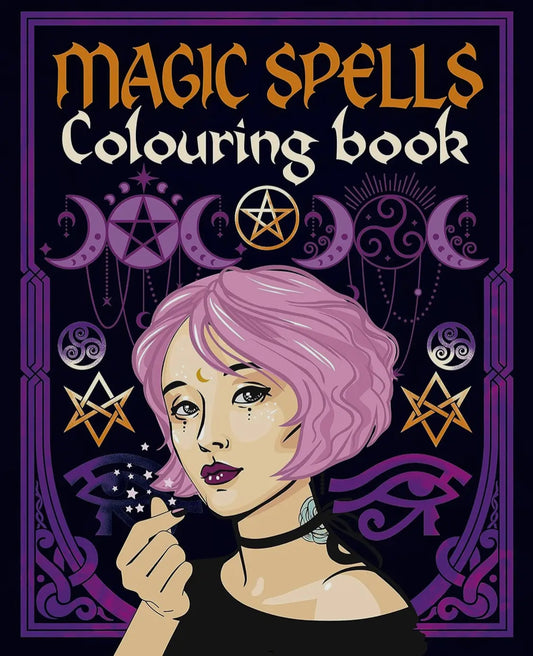 Magic spells fargeleggingsbok