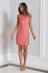 Walk Of Fame Mini Dress Peach