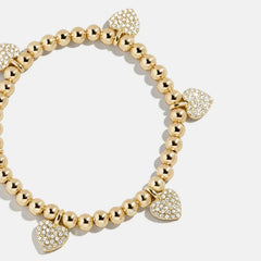 Good Days Pisa Bracelet - Pavé Heart