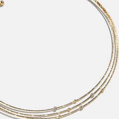 Jordyn Collar Necklace - Layered Collar Necklace