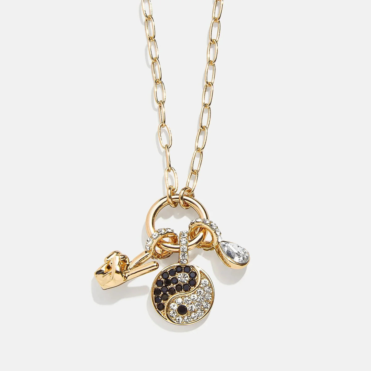 Kids' Opposites Attract Charm Necklace - Yin Yang
