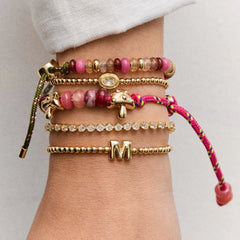 Kennedy Semi-Precious Bracelet - Brown Multi