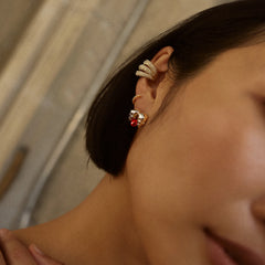 Head Count Halloween Skull Earrings