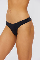 UNDERCOVER Style Helpers Seamless High Cut Thong Black 3 Pack