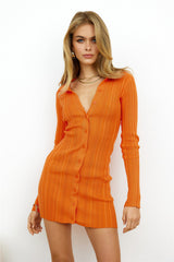 Pure Heat Dress Orange