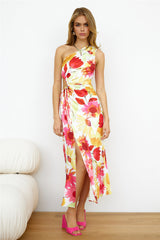 Summer Dance Midi Dress Red