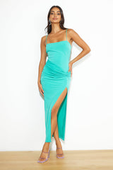 Love To Stare Maxi Dress Aqua