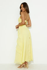 Sunset Dreamer Maxi Dress Yellow