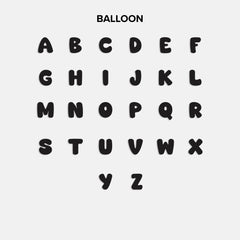 Kids’ Custom Nameplate Necklace - Balloon