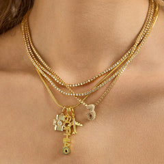 Hobbies Cluster Charm - Knitting