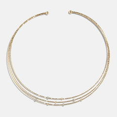 Jordyn Collar Necklace - Layered Collar Necklace