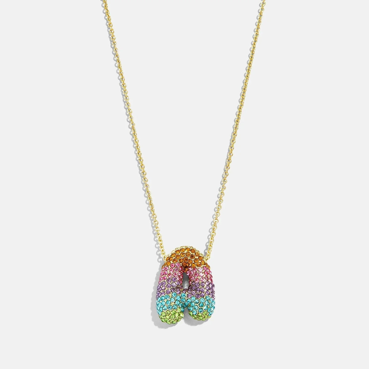 Kids' Bubble Initial Necklace - Multi