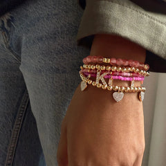 Good Days Pisa Bracelet - Pavé Heart